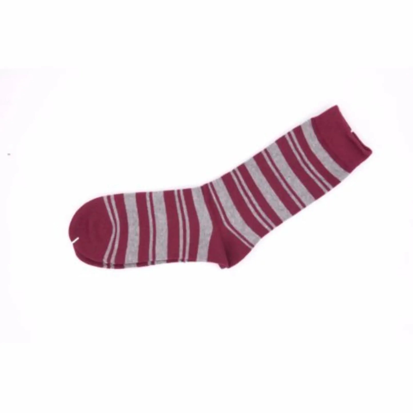 Womens Design Double Striped Pattern Women Size 2-8 Cotton Crew Socks - Pantsnsox