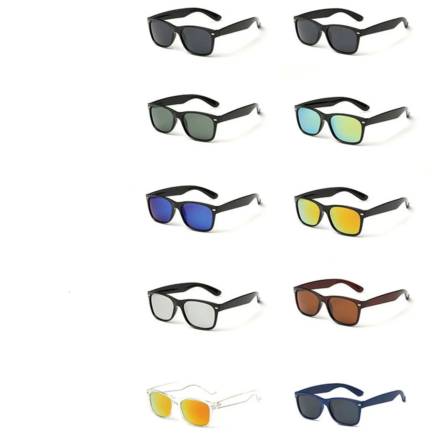 Sunglasses Stylish Mens Polarized Multi-Color Sports Fashion Eyewear Hardcase - Pantsnsox