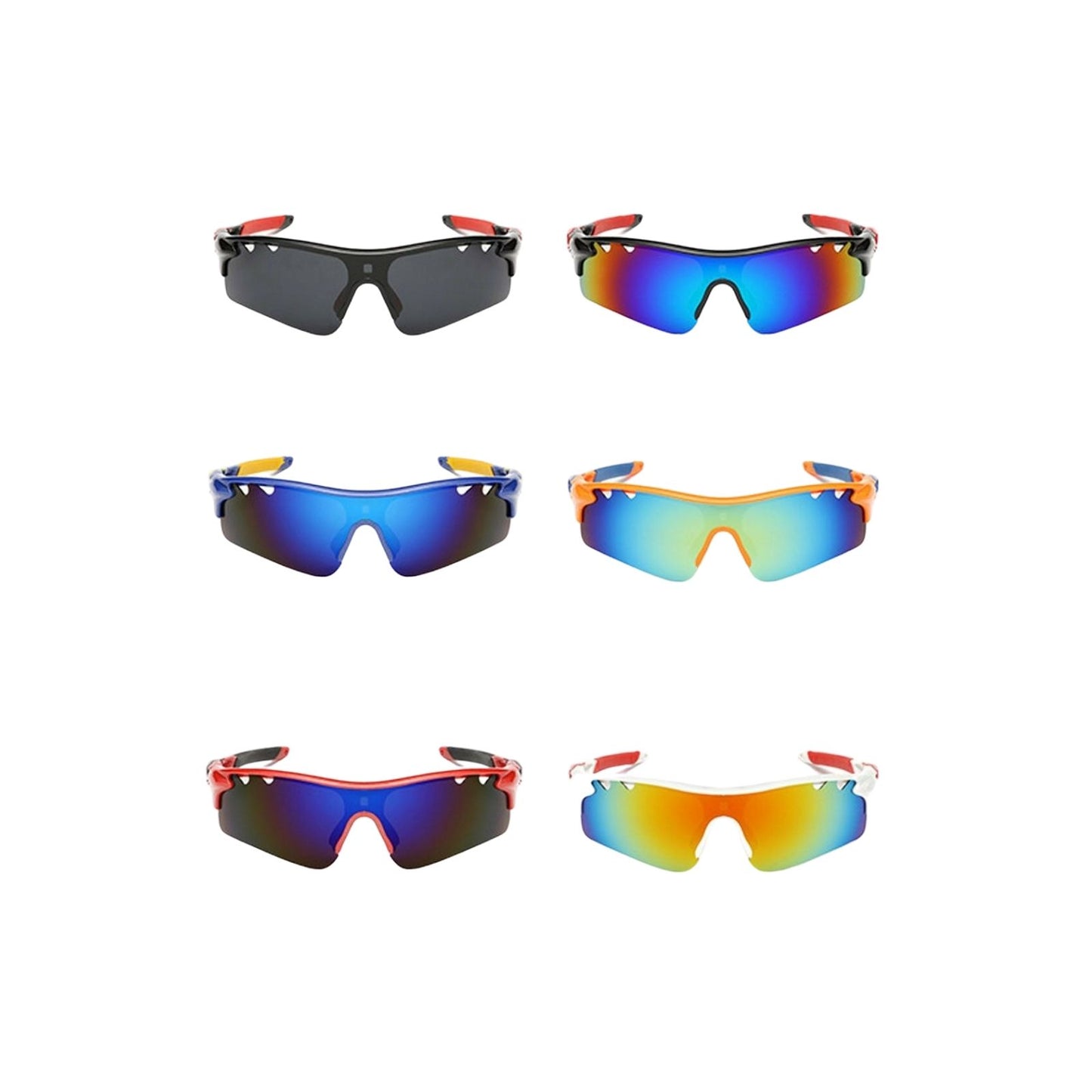 Sunglasses Mens Polarized Cycling Outdoor Sports Fashion Eyewear With Hardcase - Pantsnsox