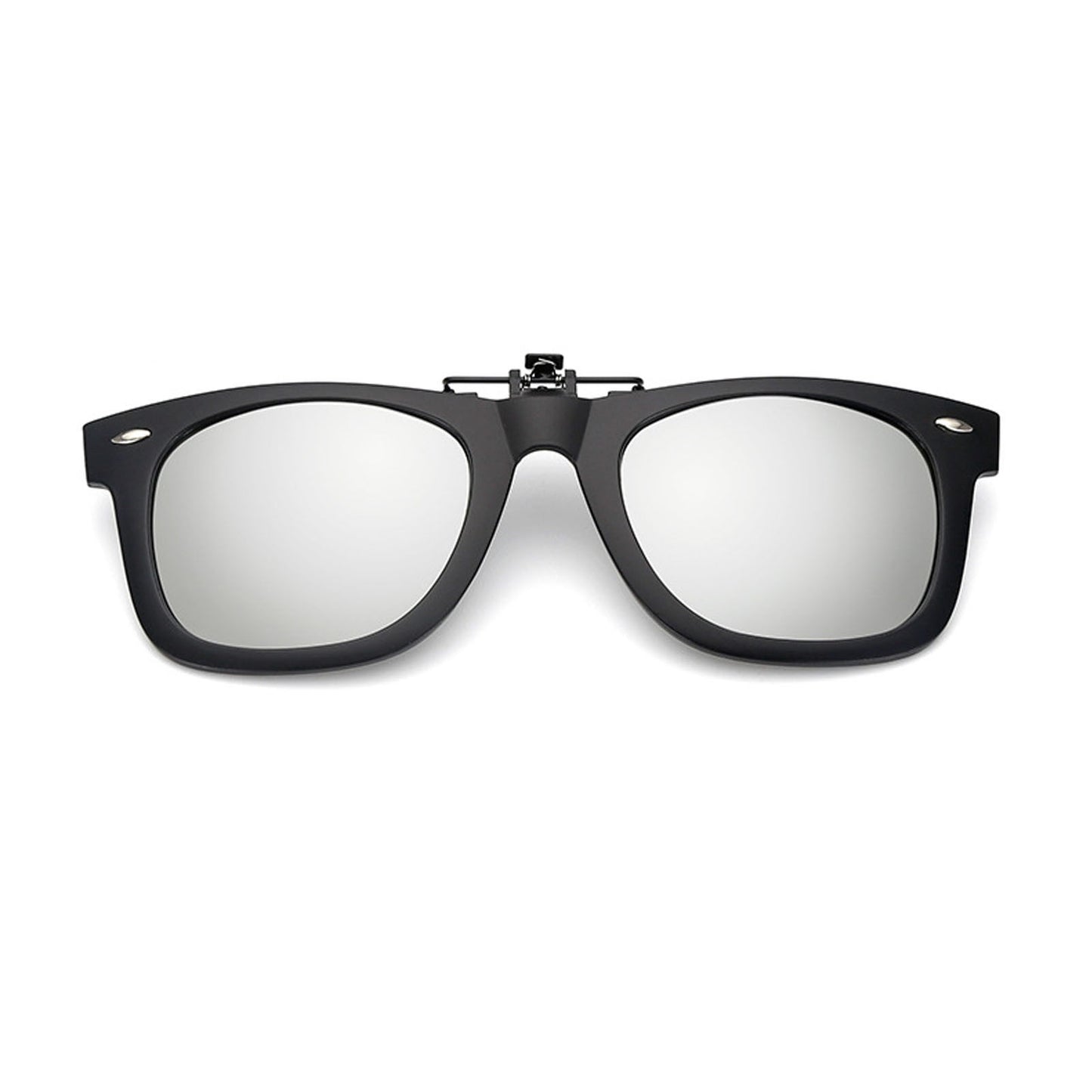 Fashion Retro Polarized Clip On flap up Sunglasses UV 400 Protection Mens Womens - Pantsnsox