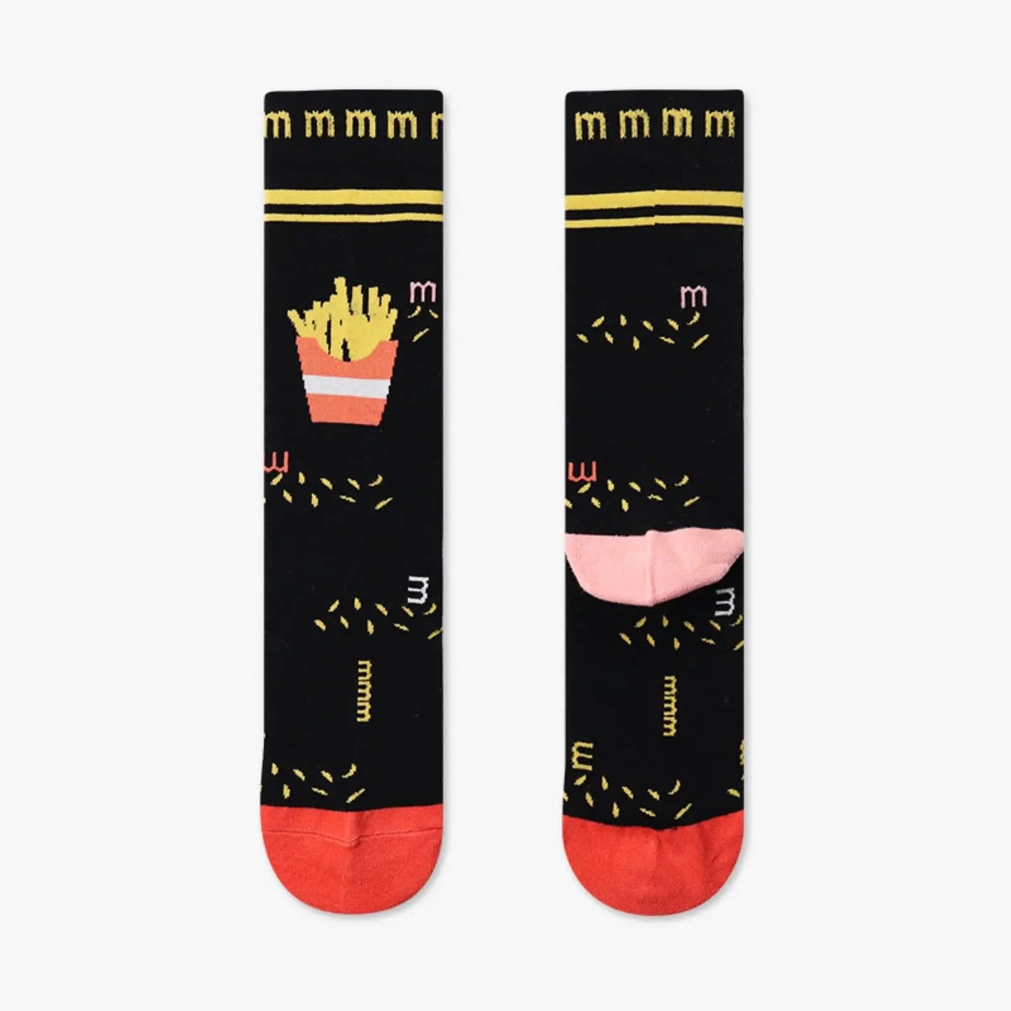 Women Designed Colorful Casual Comfortable Cotton Chip Socks - Pantsnsox