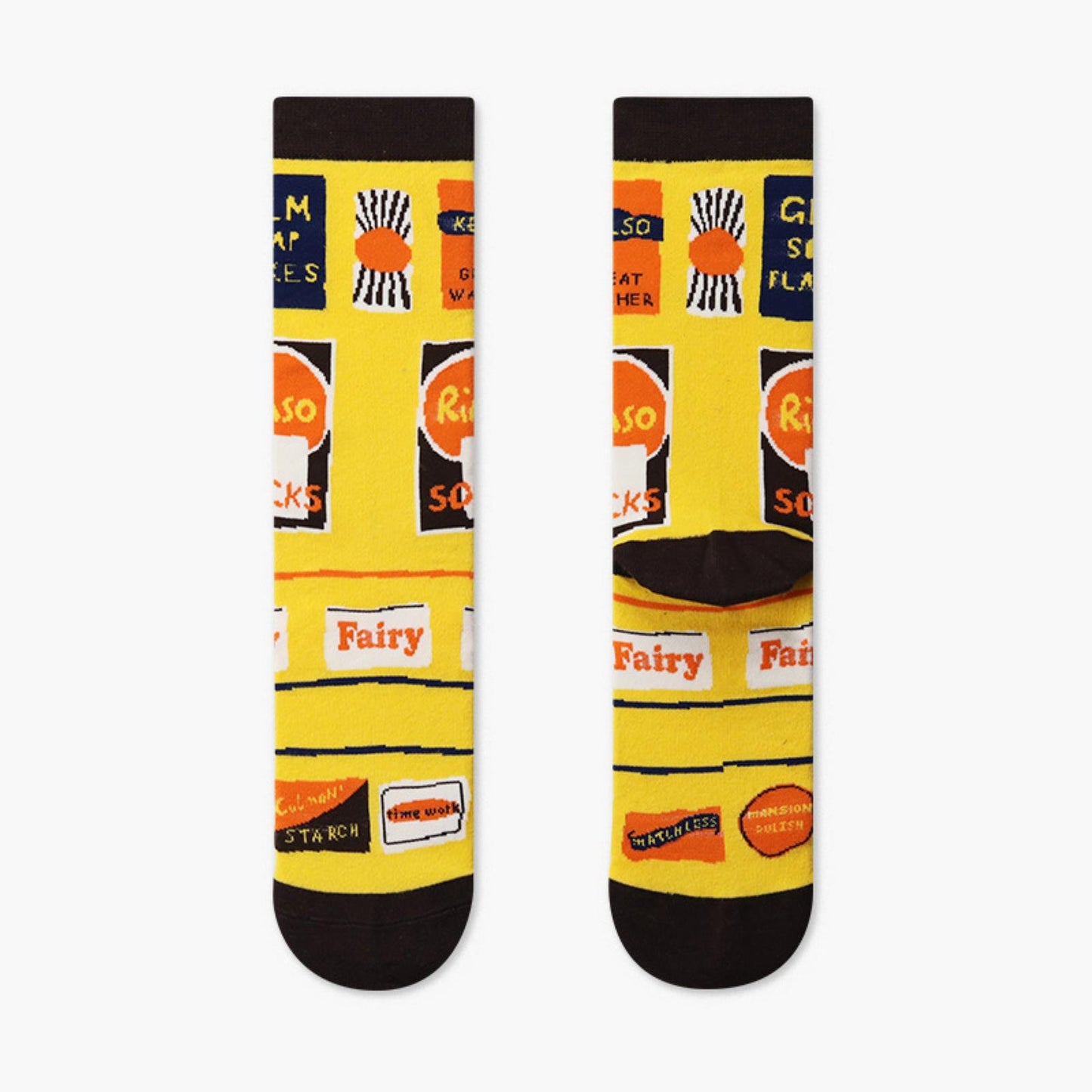 Women Designed Colorful Casual Comfortable Cotton Fairy Socks - Pantsnsox