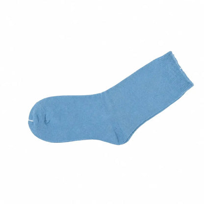 12 Pairs Blue Premium Cotton School Socks marketplace image