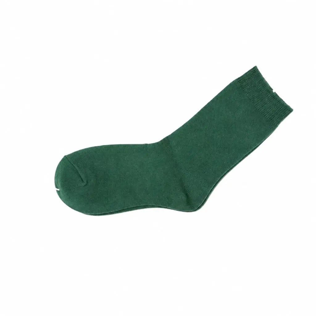 12 Pairs Green Premium Cotton School Socks marketplace image