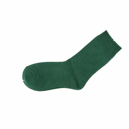 12 Pairs Green Premium Cotton School Socks marketplace image