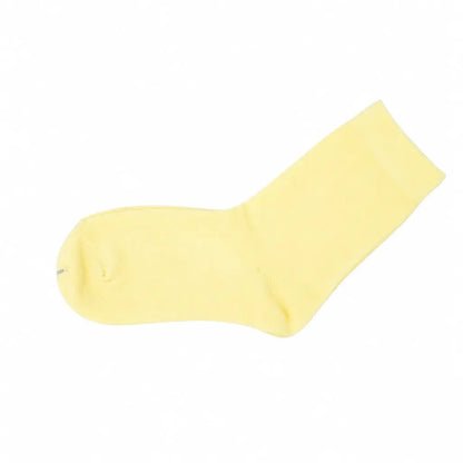 12 Pairs Yellow Premium Cotton School Socks marketplace image