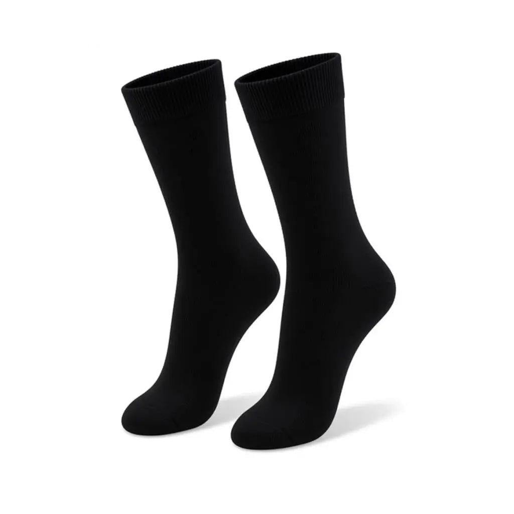 1 Pair Premium Loose Top Socks Cotton Crew Non-Binding Comfort Men Women Sunfort