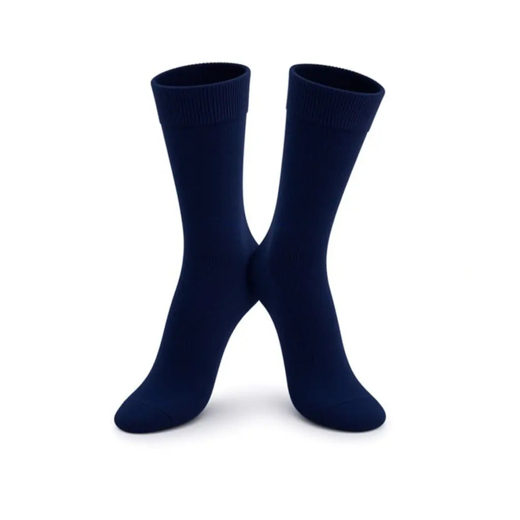 1 Pair Premium Loose Top Socks Cotton Crew Non-Binding Comfort Men Women Sunfort