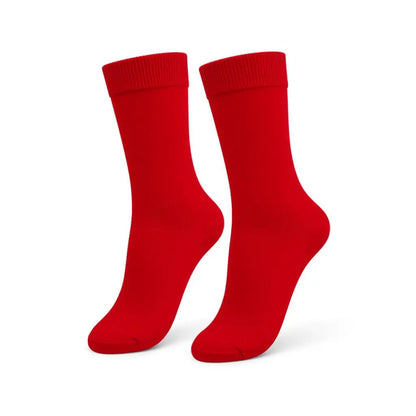 1 Pair Premium Loose Top Socks Cotton Crew Non-Binding Comfort Men Women Sunfort