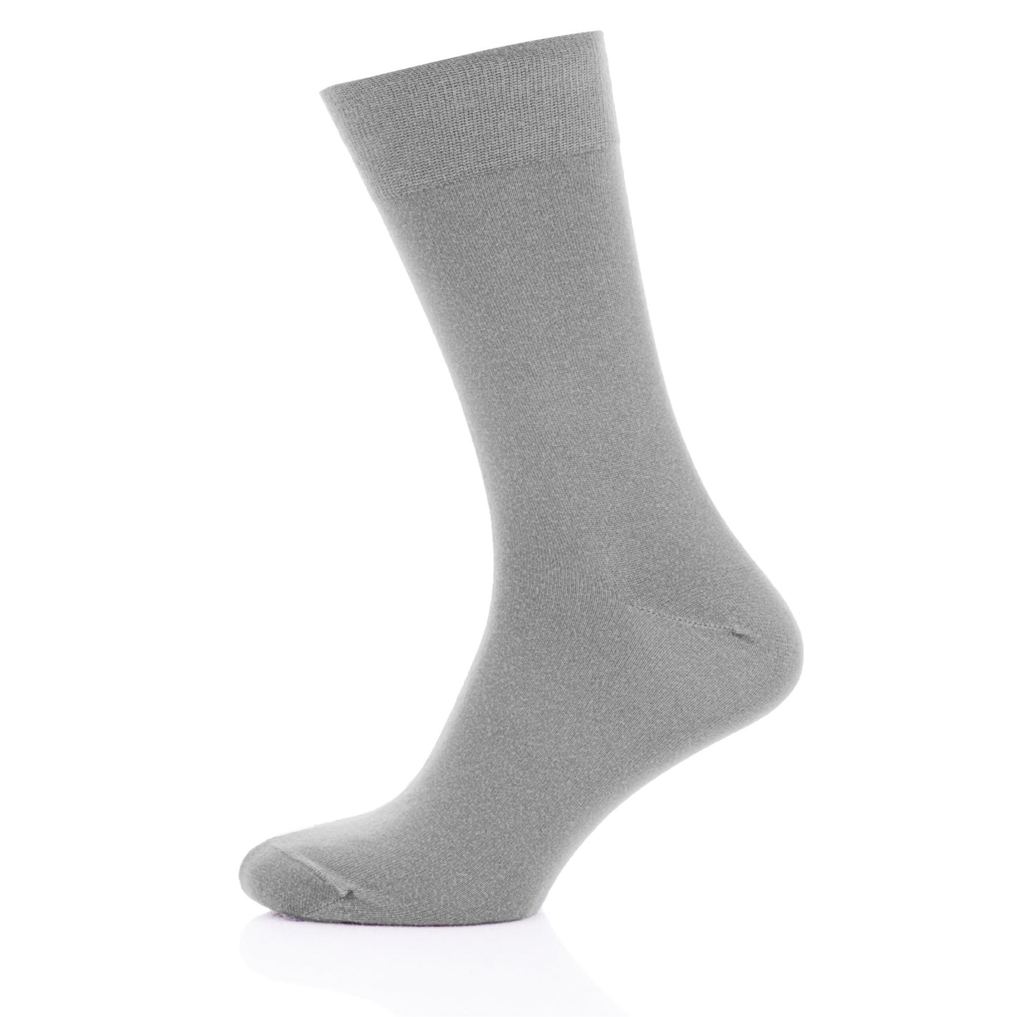 6 Pairs Crew Business Socks Black White Grey Green Dark Grey For Men Women