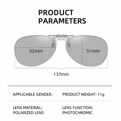 Clip on Flip up Aviator Sunglasses For Mens Womens UV 400