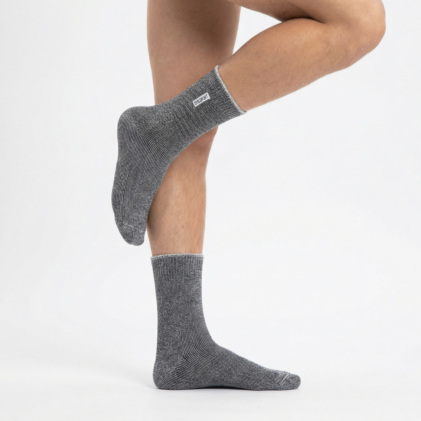 Wool Blend Full Cushion Hiking Crew Socks For Men Pantsnsox