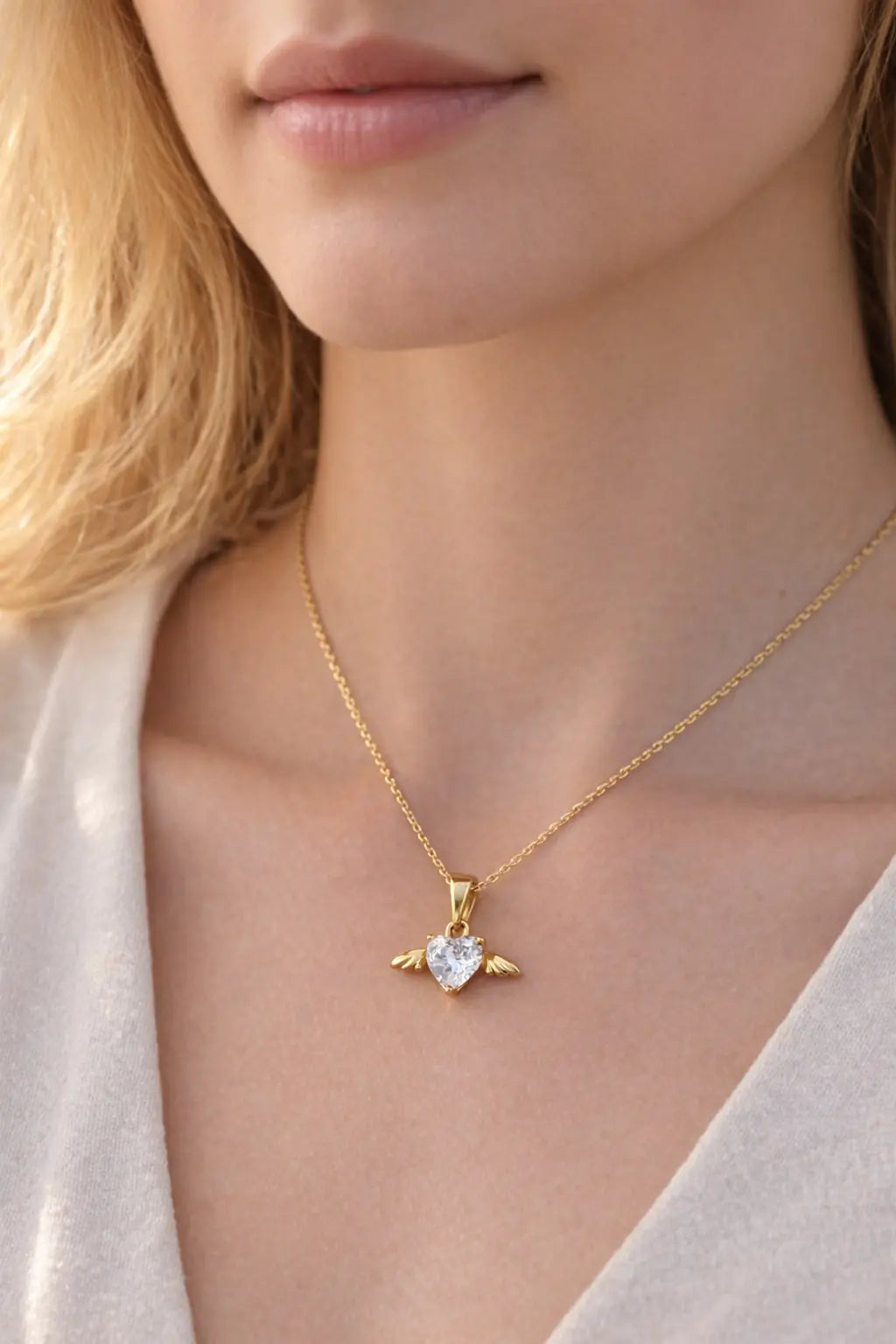 Gold Plated Roman Coin Pendant 10 sku-10-L10 爱心钻 model image