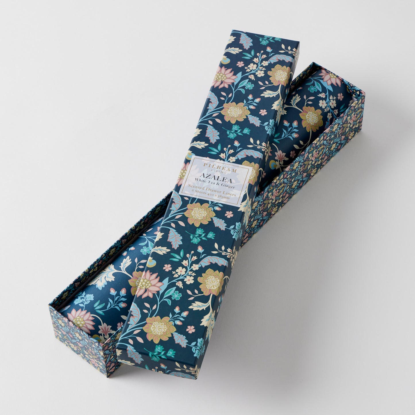 Azalea Scented Drawer Liners 6 Sheets – White Tea & Ginger