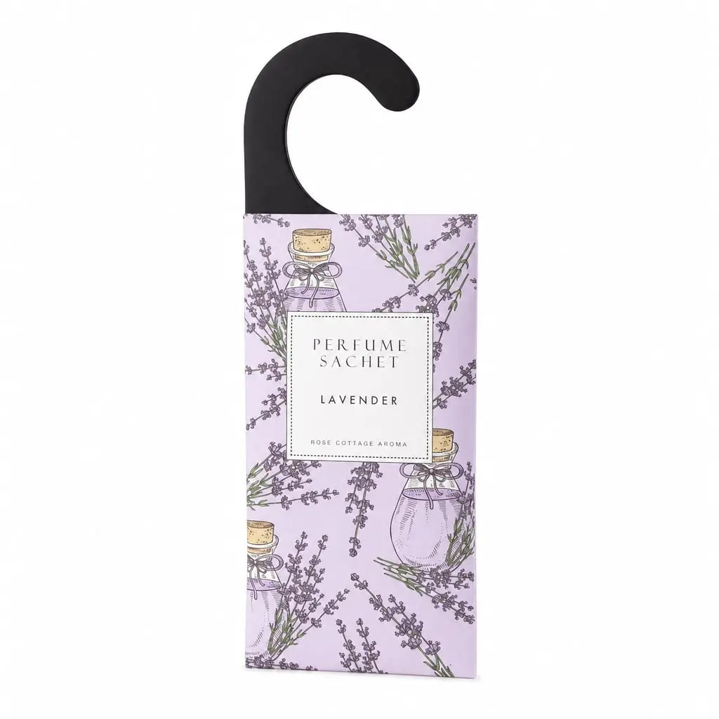 Rose Cottage 12Packs Lavender Flower Closet Air Freshener Deodorizer Scented Sachets Bags for Drawer and Closet marketplace image