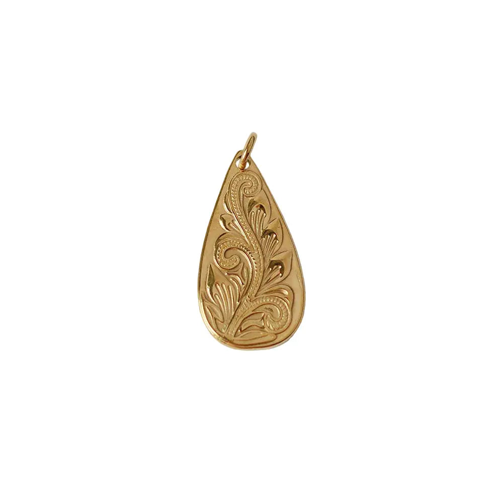 Gold Plated Roman Coin Portrait Pendant, Antique Style Charm, No Chain Crushes.