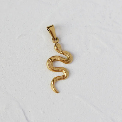 Gold Plated Roman Coin Pendant 15 sku-15-L15 S型灵蛇 Crushes.
