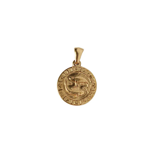 Gold Plated Roman Coin Pendant Charm, Antique Portrait Necklace Pendant, No Chain Crushes.