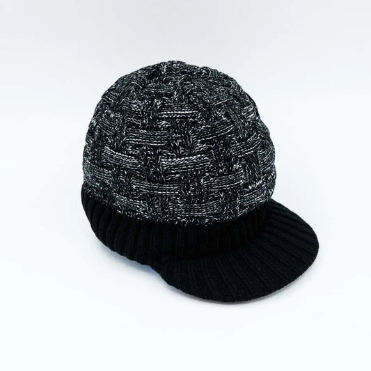Mens Fashion Knitted Beanies Hats Winter Ladies Unisex Baggy Beret Cap Hat Black Pantsnsox