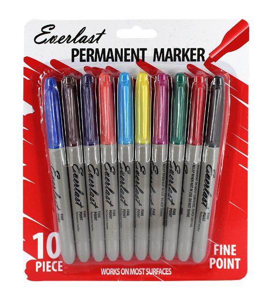 Eoerlast  Fine Point Colour Permanent Markers - Pantsnsox