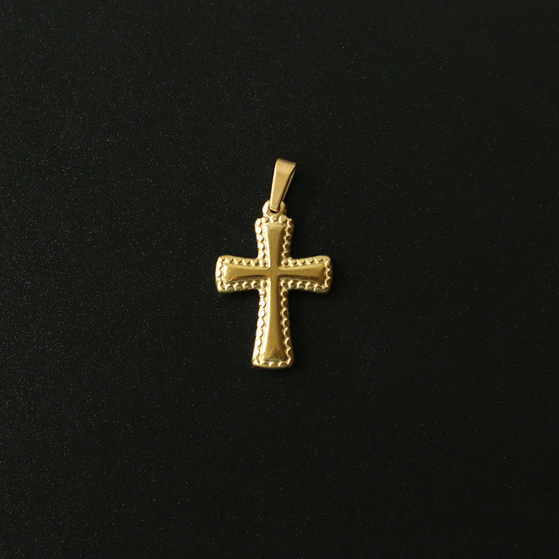 Gold Plated Cross Pendant - Pantsnsox
