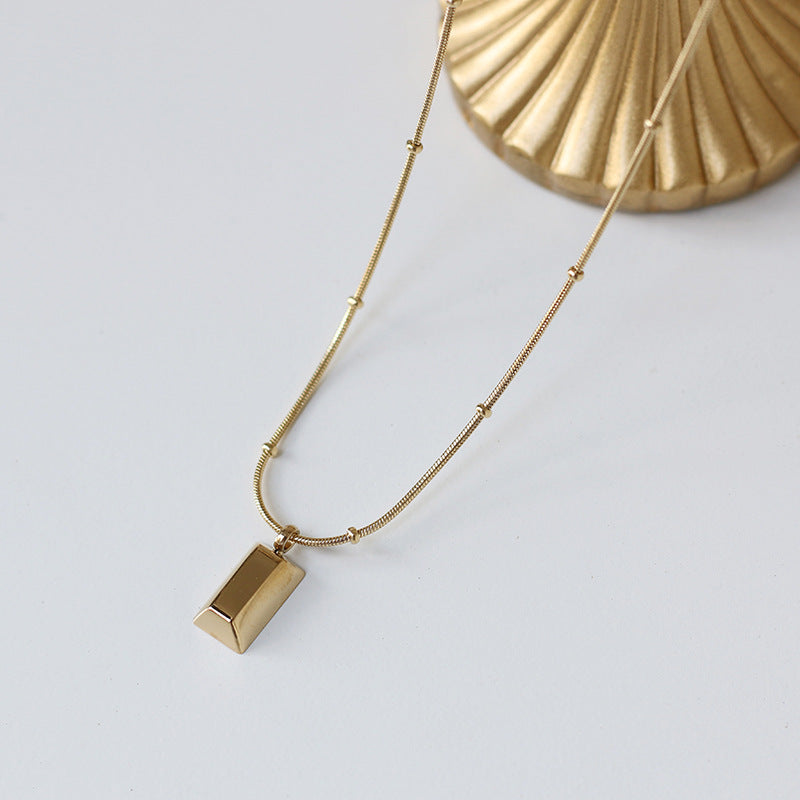 Luxury Golden Bar Necklace