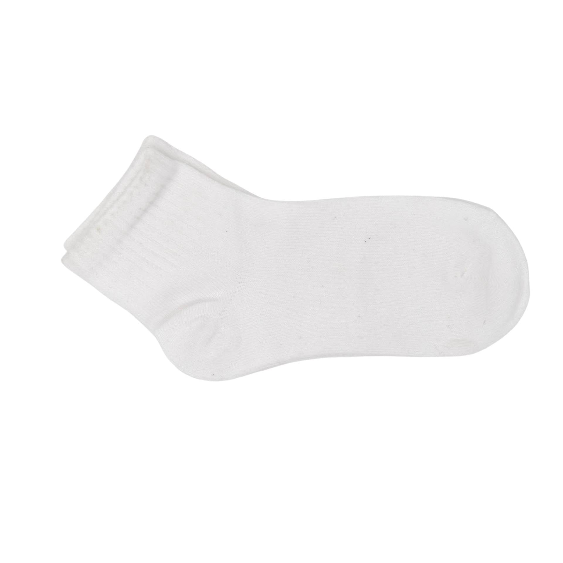 White  School Sports Socks - Pantsnsox