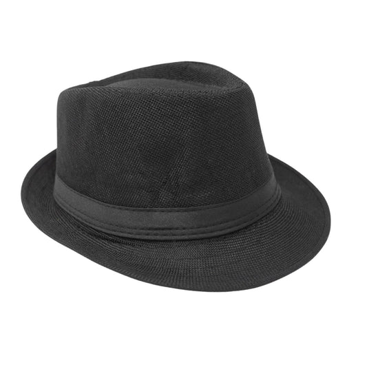 Unisex Classic Fedora Hat Short Brim - Pantsnsox