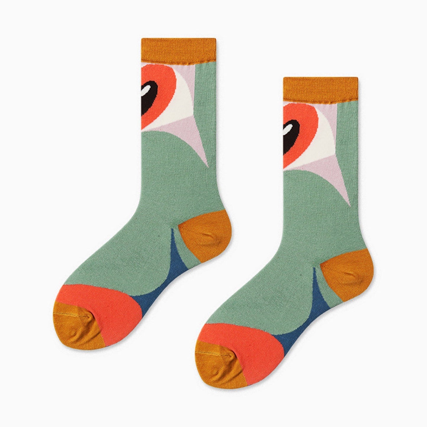 Bears Paint Cartoon Crew Socks Gift Box - Pantsnsox