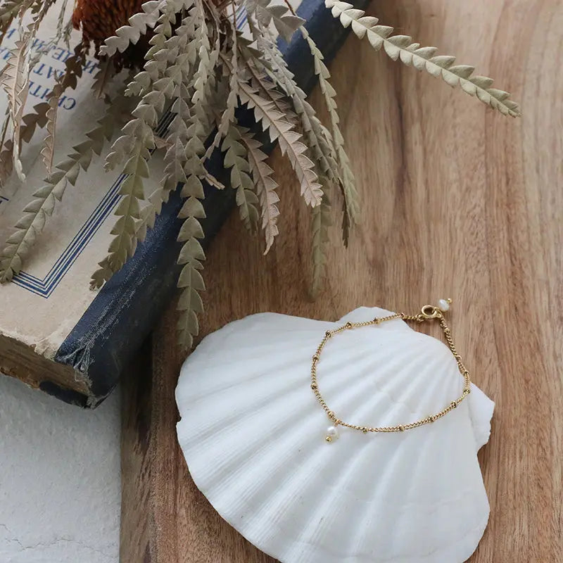 Nature Freshwater Pearl  Bracelet Crushes.