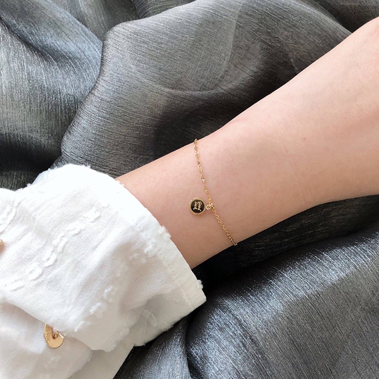 Golden Good Luck Charm Bracelet