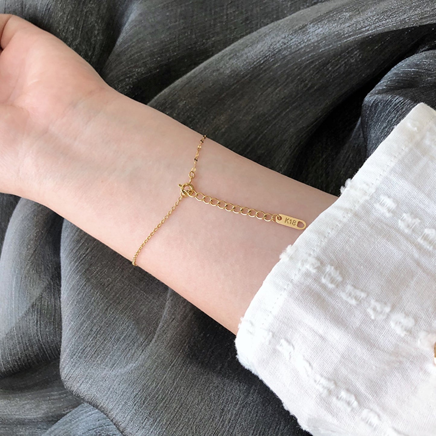 Golden Good Luck Charm Bracelet