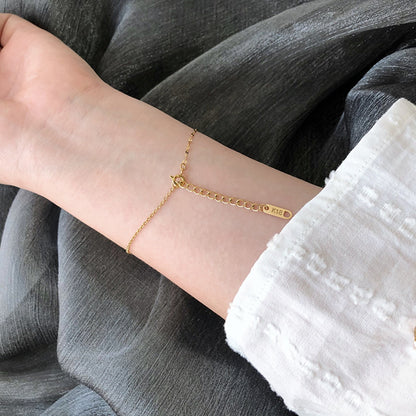 Golden Good Luck Charm Bracelet
