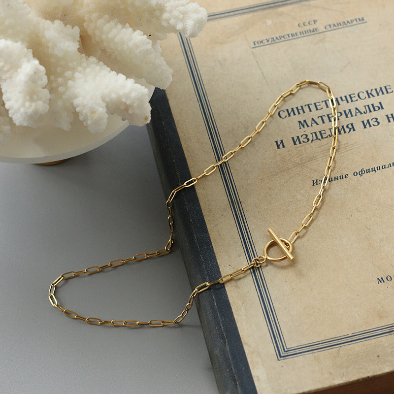 Large Trace Chain Necklace - Pantsnsox