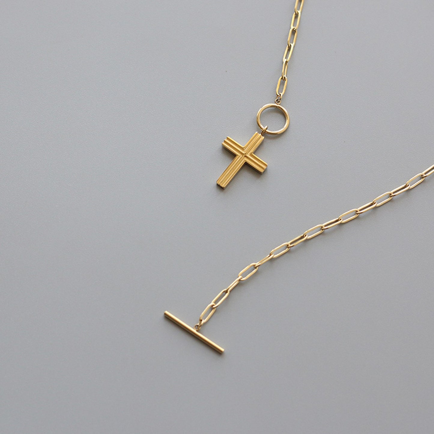 Cross Charm Necklace - Pantsnsox