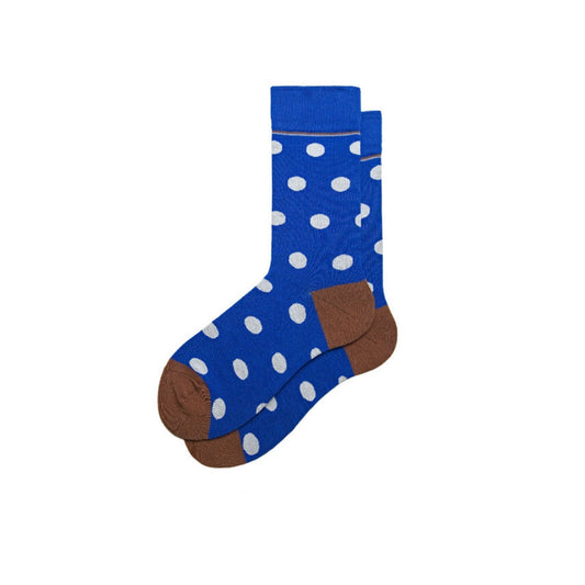 Blue Spot Colourful Socks - Pantsnsox