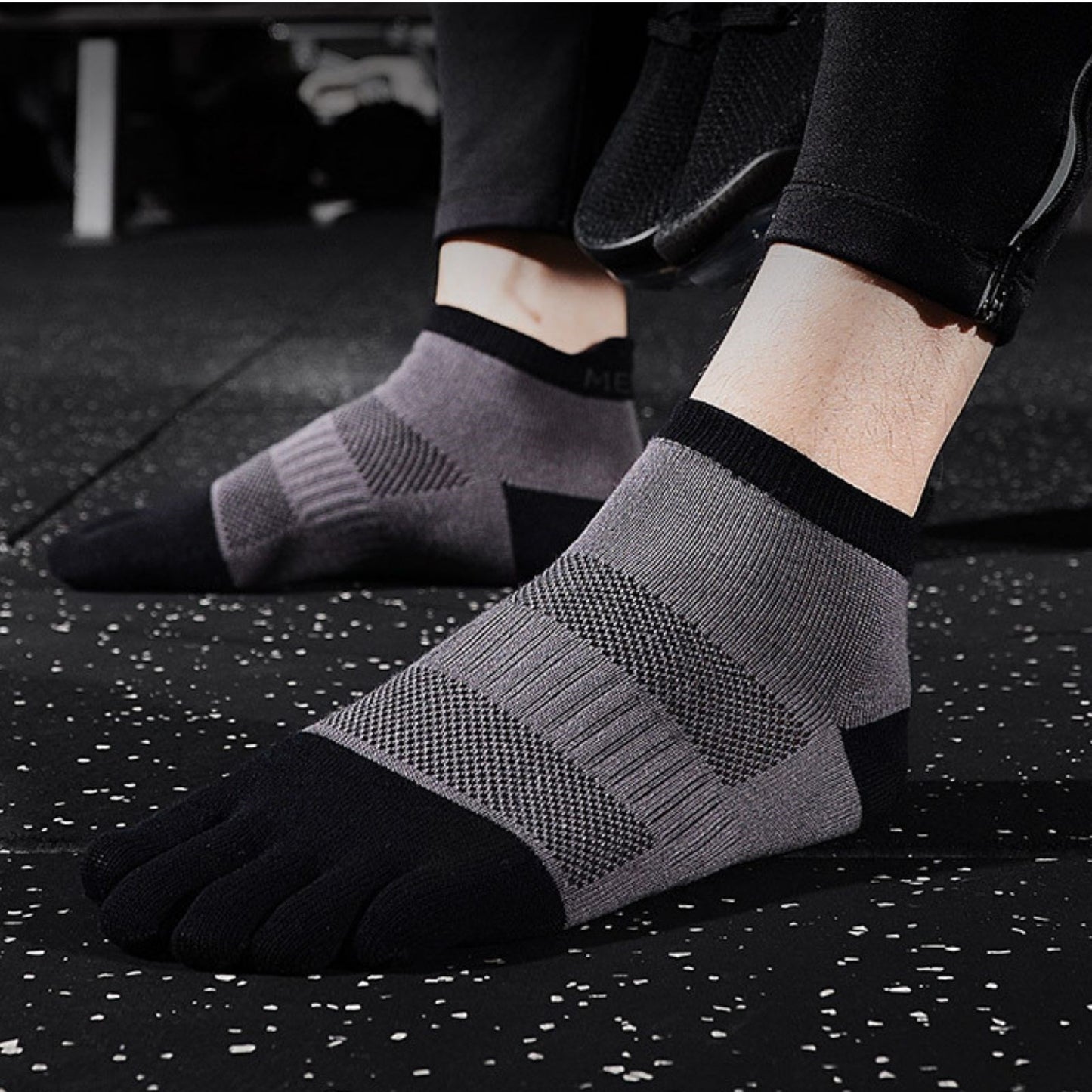 6 X Green Five Finger Toe Socks - Pantsnsox