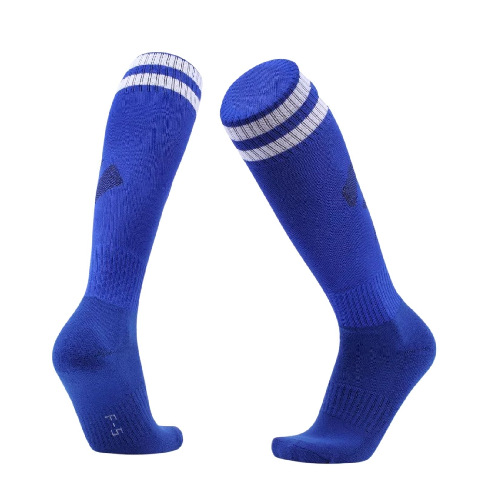 Blue Sports High Knee Socks - Pantsnsox