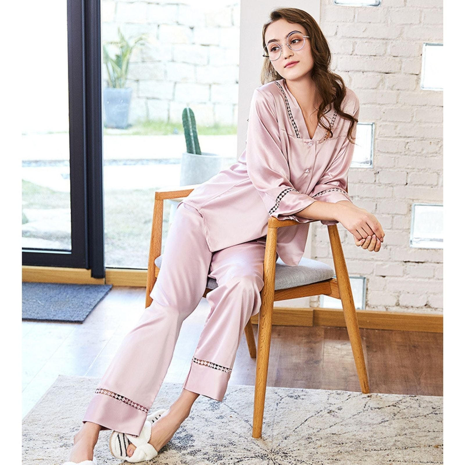 Long Sleeve Pajama Set - Pantsnsox