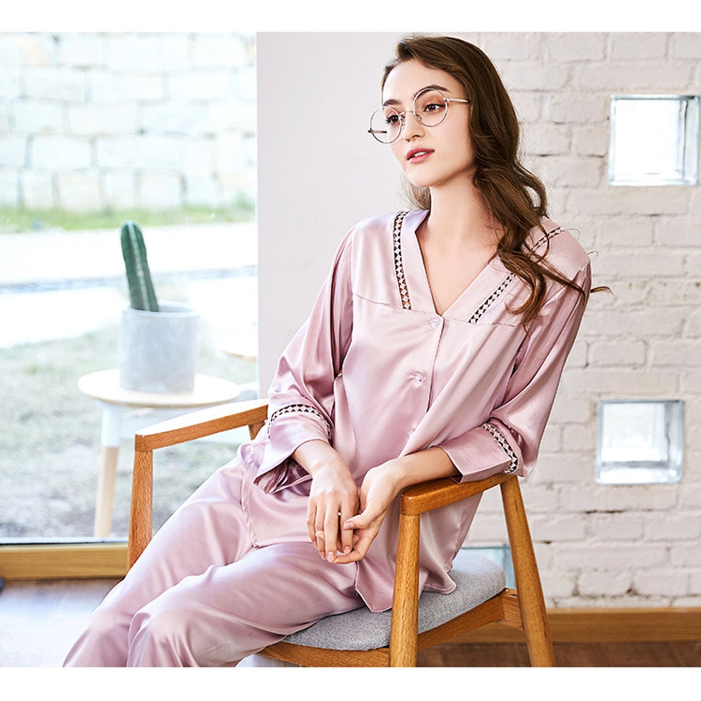 Long Sleeve Pajama Set - Pantsnsox