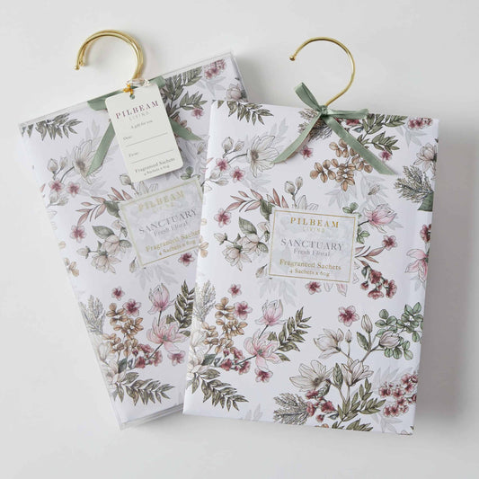 Pilbeam Sanctuary Fresh Floral Hanging Sachets