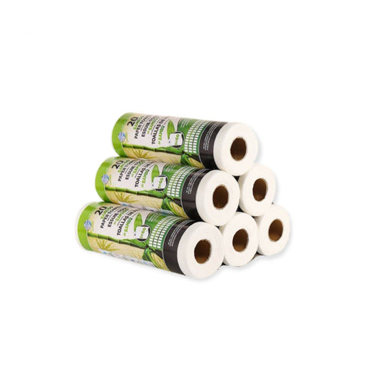 6 Rolls Washable 20 Sheets Ecofriendly Reusable Bamboo Kitchen Paper Towel MainSKU