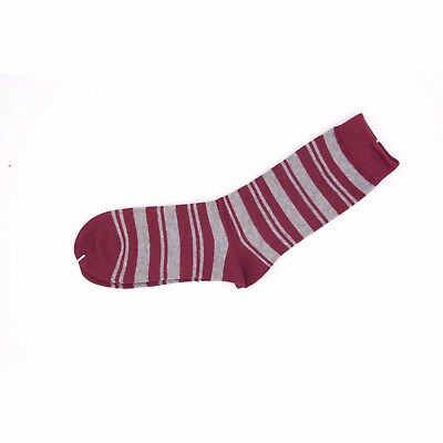 Womens Design Double Striped Pattern Women Size 2-8 Cotton Crew Socks - Pantsnsox