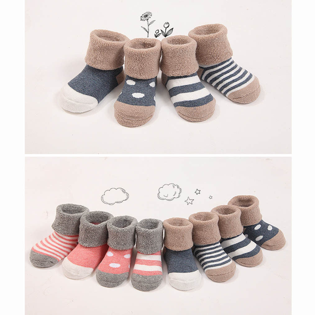 Thick Cushioned Boys Baby Socks Kids Toddler Infant Cotton Socks Girls - Pantsnsox