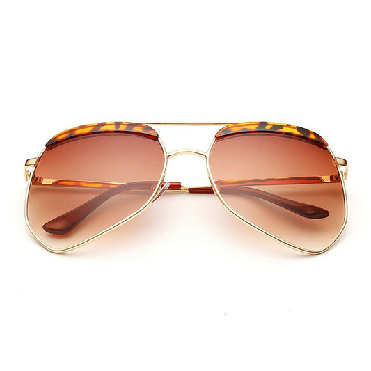 New Arrival UV 400 Protection Red Womens Retro Leopard Design Sunglasses - Pantsnsox