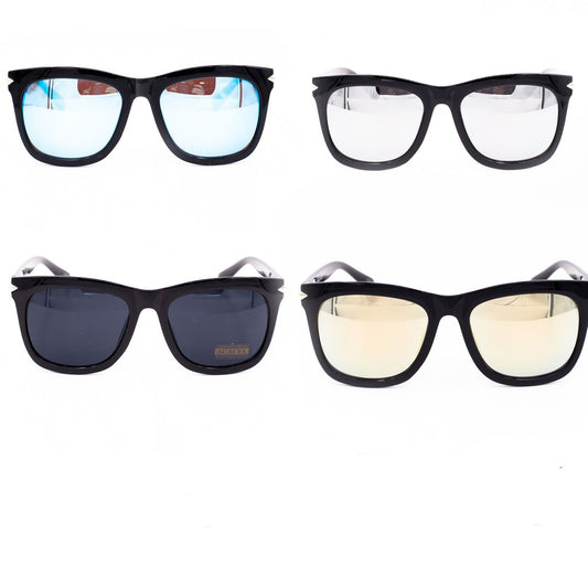 Sunglasses Unisex UV400 Casual Sports Fashion Multi-Color Eyewear Hardcase - Pantsnsox