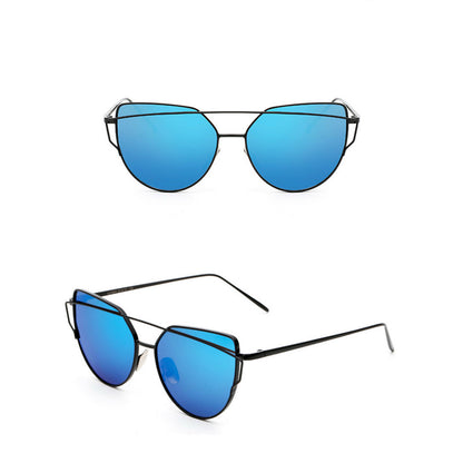 Sunglasses Women UV400 Celebrity Outdoor Casual Fashion Eyewear With Hardcase - Pantsnsox