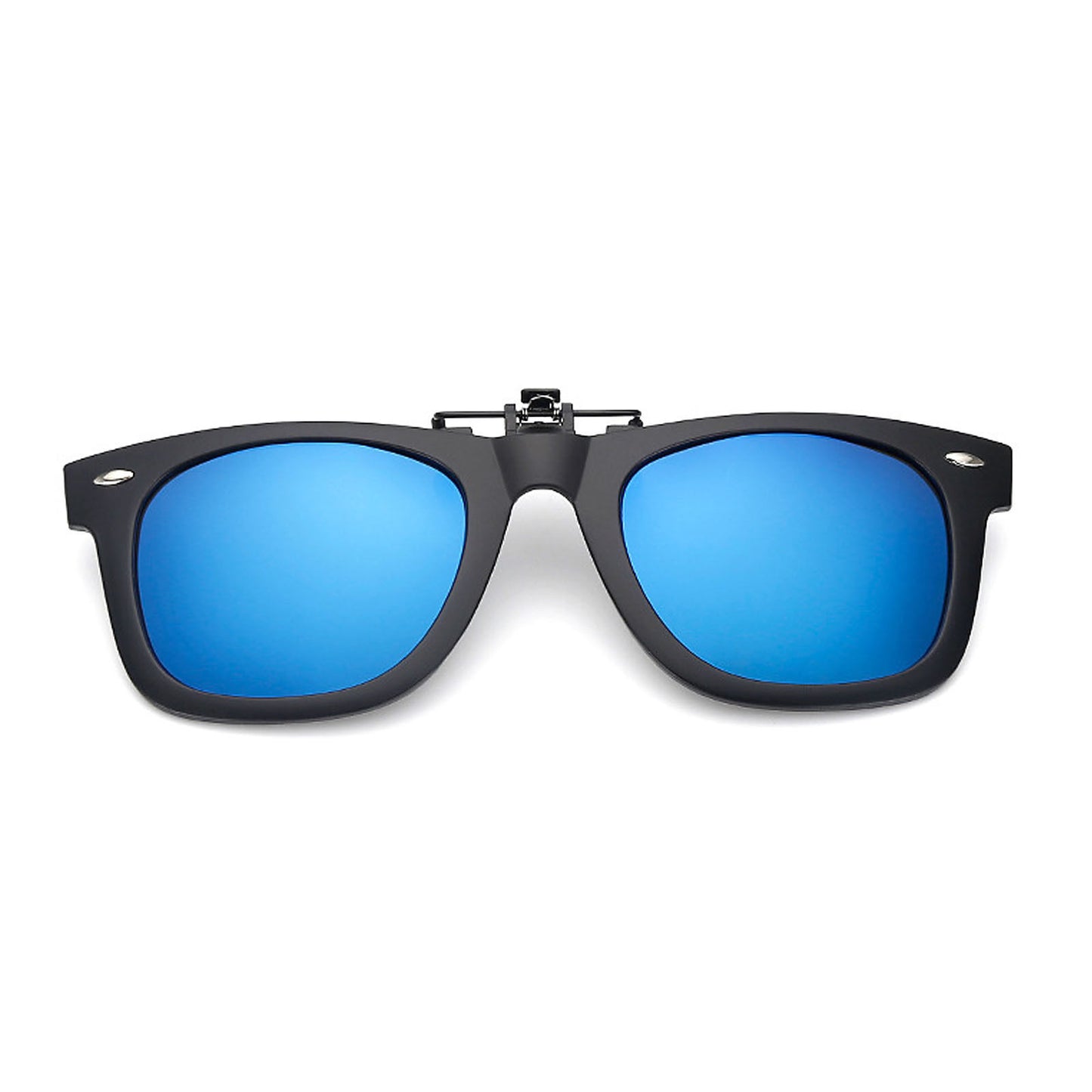 Fashion Retro Polarized Clip On flap up Sunglasses UV 400 Protection Mens Womens - Pantsnsox